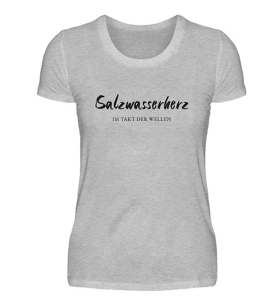 T-Shirt Salzwasserherz   - Damenshirt