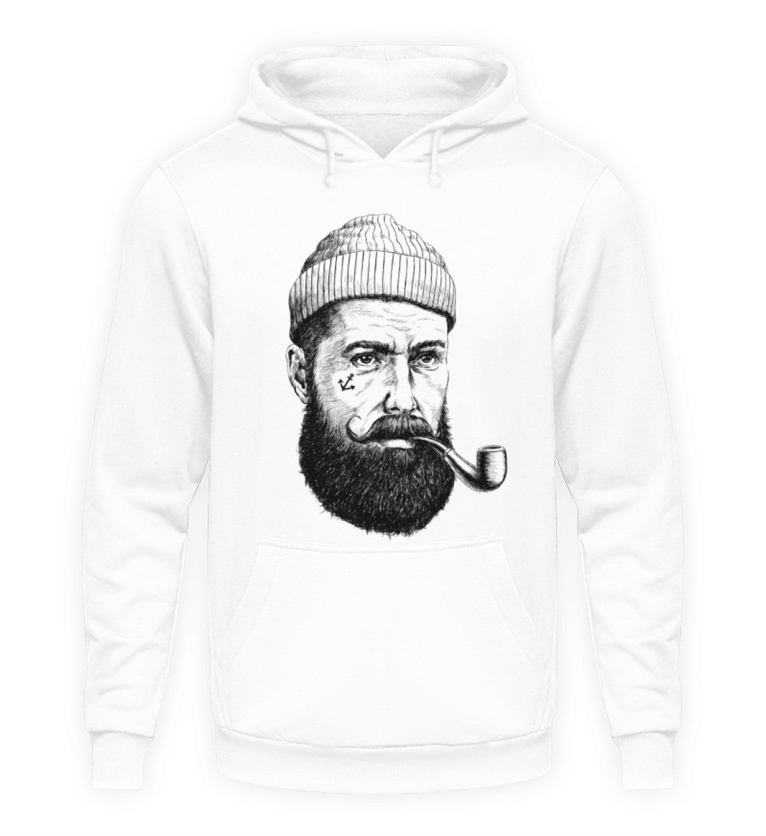 Hoodie Seemann Brust