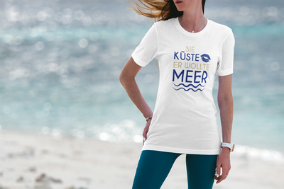 T-Shirt Küste Meer