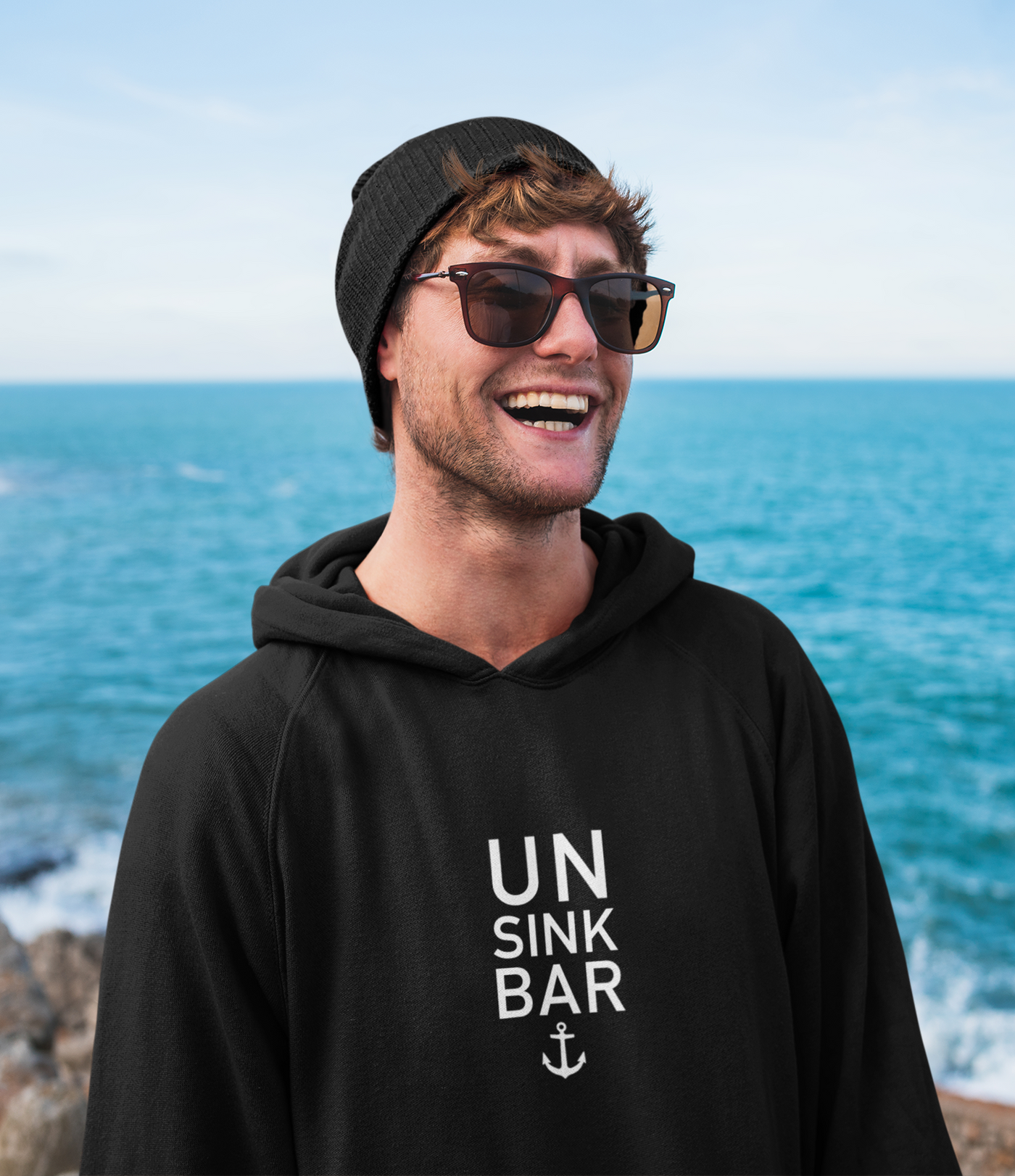 Hoodie Unsinkbar   - Kapuzenpullover