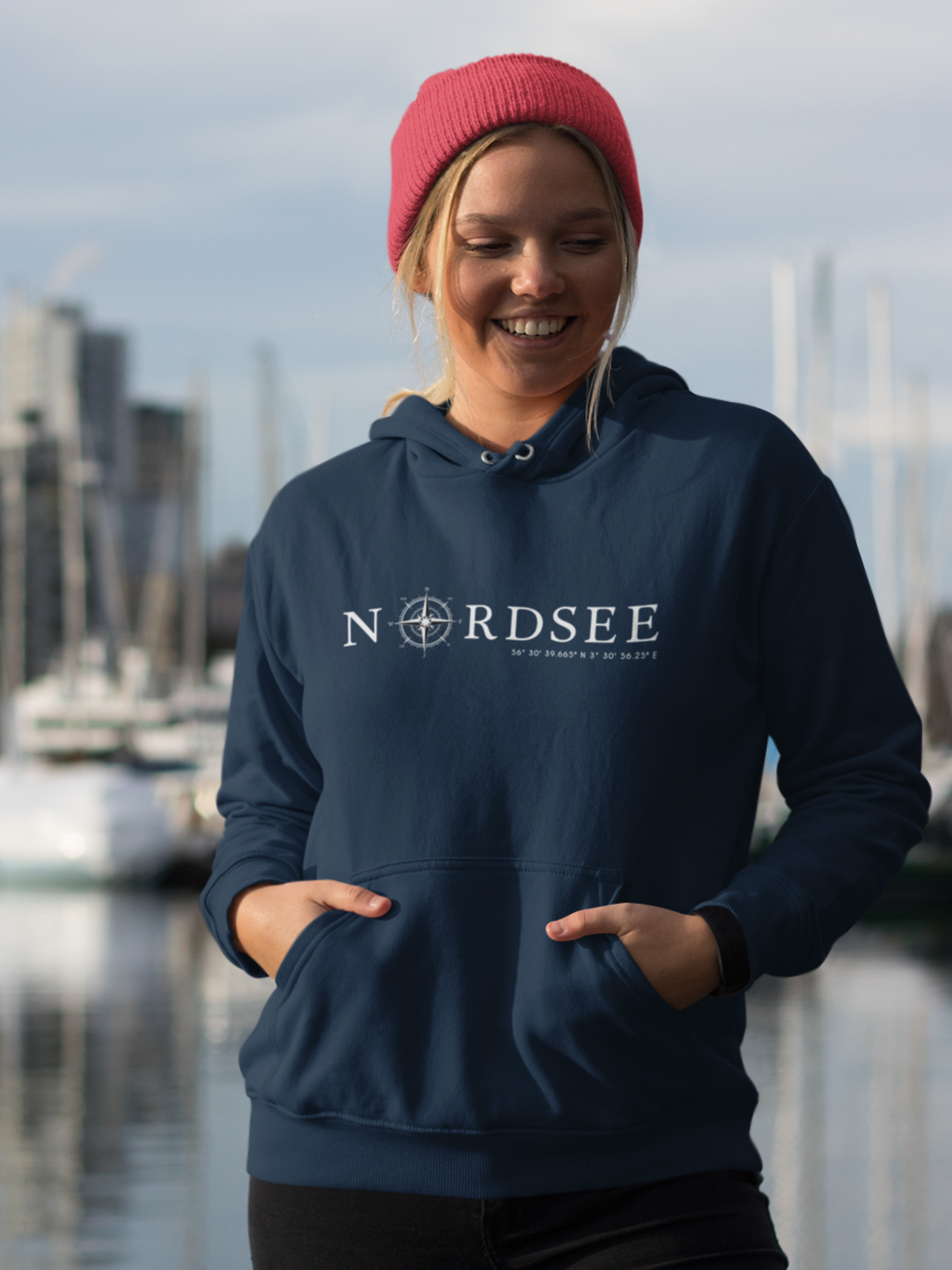 Hoodie Nordsee  -  Kapuzenpullover