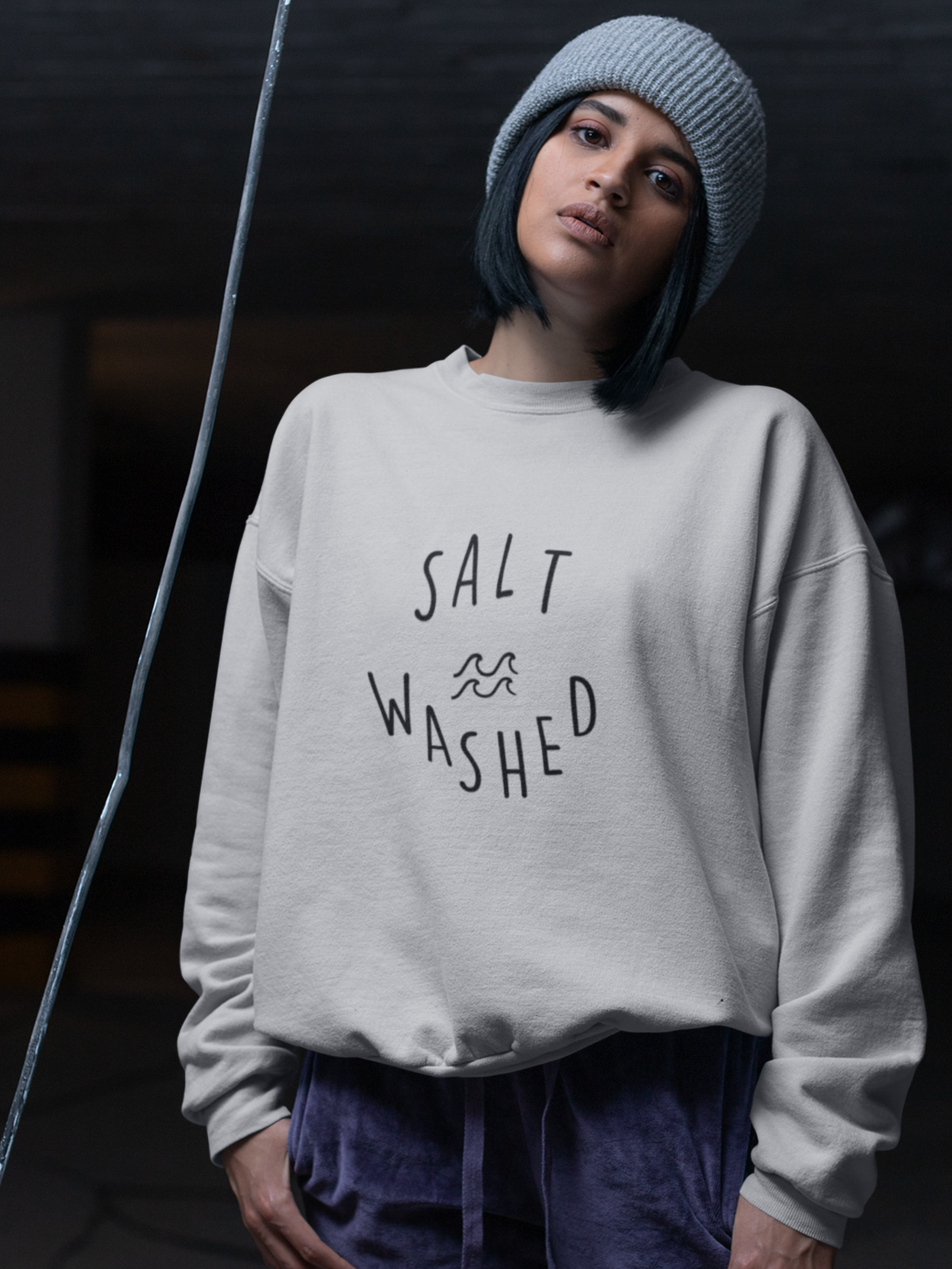 Sweater Salt Washed   - Pullover