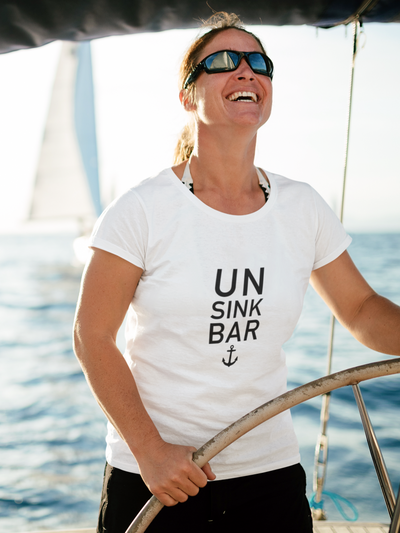 T-Shirt Unsinkbar   - Damen Premiumshirt