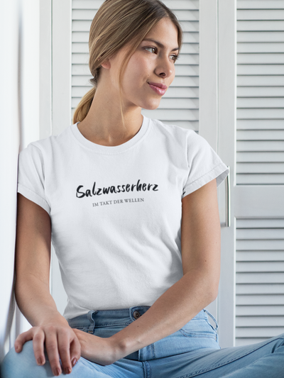 T-Shirt Salzwasserherz   - Damenshirt