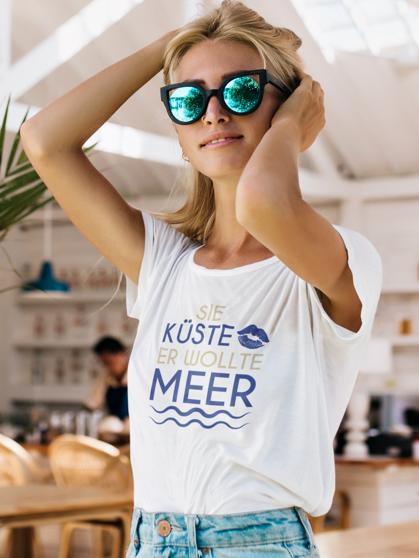 T-Shirt Küste Meer