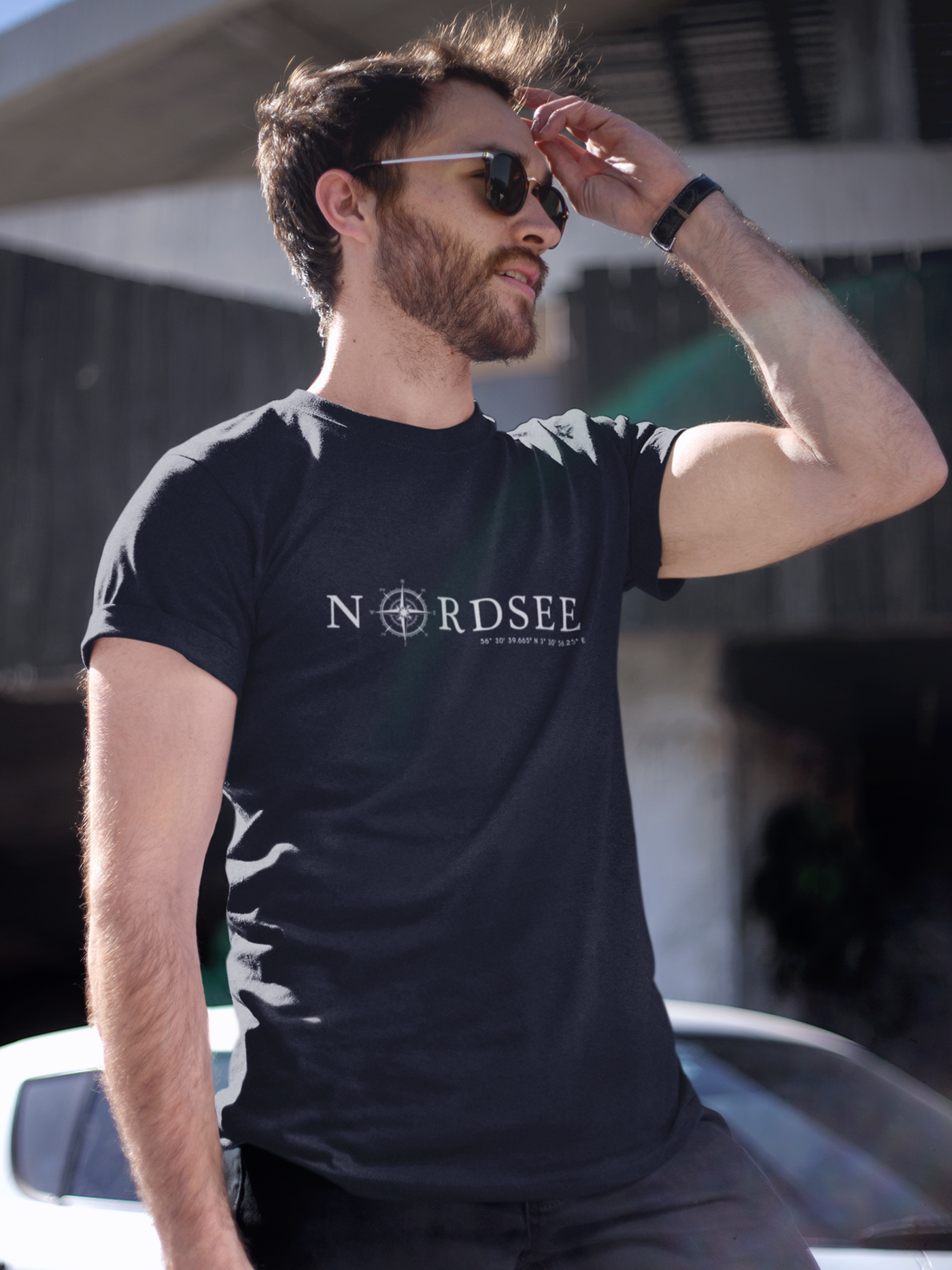 T-Shirt Nordsee  - Herren Shirt